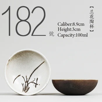 NO.182 Chinese high quality Ceramic tea cup 100ml Kung fu tea set porcelain Japanese Style Handmade teacup Small tea bowl
NO.182 Chinese high quality Ceramic tea cup 100ml Kung fu tea set porcelain Japanese Style Handmade teacup Small tea bowl