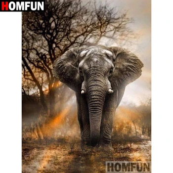 HOMFUN 5D DIY Diamond Painting Full Square/Round Drill "Animal elephant" 3D Embroidery Cross Stitch gift Home Decor A02357
HOMFUN 5D DIY Diamond Painting Full Square/Round Drill "Animal elephant" 3D Embroidery Cross Stitch gift Home Decor A02357