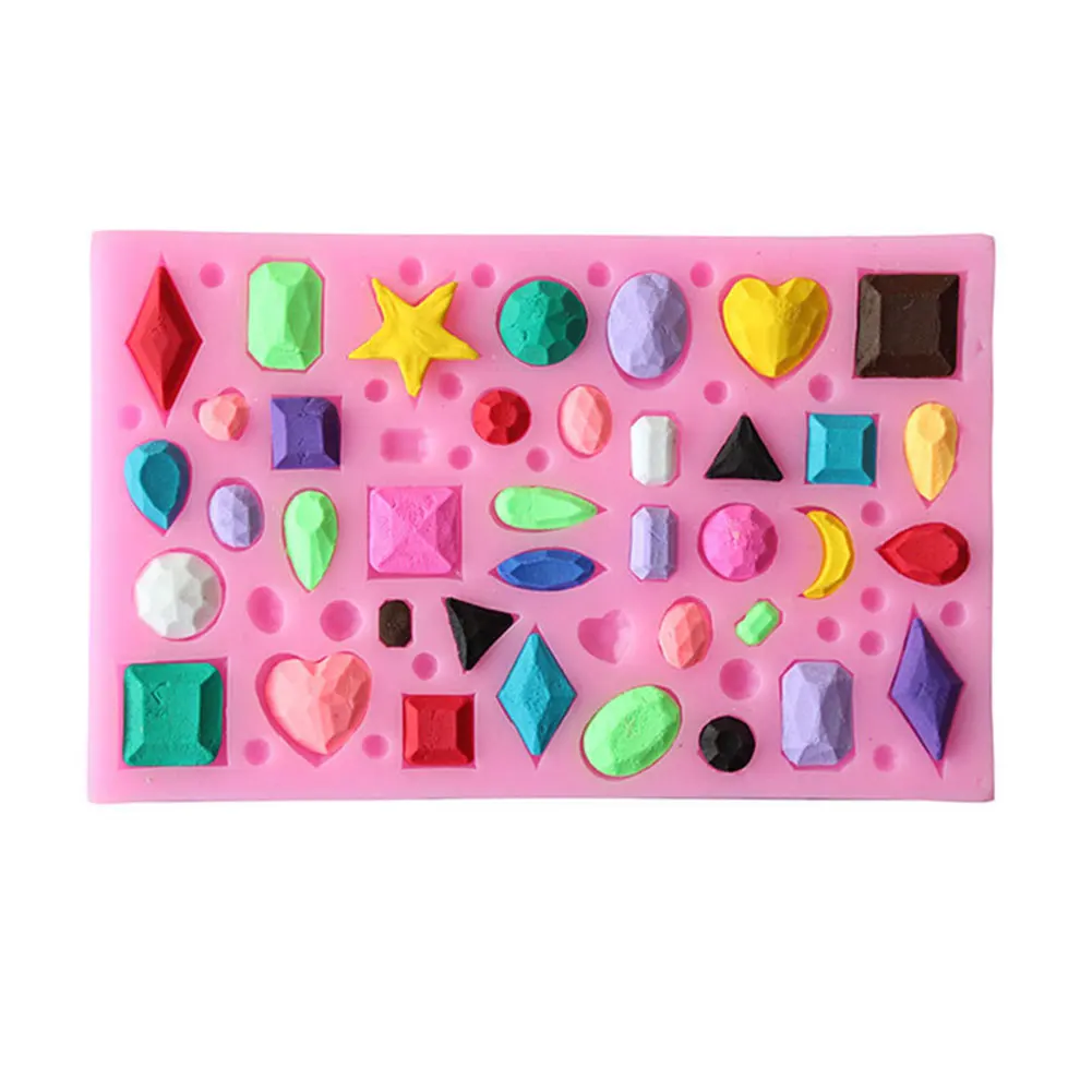 Silicone 3D Mini Gemstones Fondant Cake Mold DIY Pudding Chocolate Decoration Baking Moulds Kitchen Accessories
Silicone 3D Mini Gemstones Fondant Cake Mold DIY Pudding Chocolate Decoration Baking Moulds Kitchen Accessories