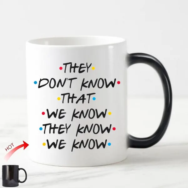 Funny Friends TV Show Birthday Gifts Novelty Phoebe Secret Quote Friends Coffee Mug Tea Cup Color Changing Cups for Friend Gifts
Funny Friends TV Show Birthday Gifts Novelty Phoebe Secret Quote Friends Coffee Mug Tea Cup Color Changing Cups for Friend Gifts