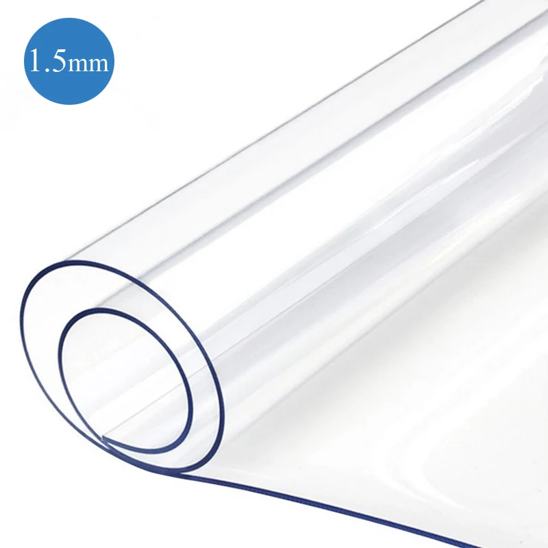 1.5 mm PVC tablecloth glass soft cloth tablecloth transparent waterproof tablecloth Workbench kitchen with Oilproof tablecloth
1.5 mm PVC tablecloth glass soft cloth tablecloth transparent waterproof tablecloth Workbench kitchen with Oilproof tablecloth