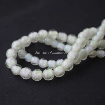 30Pieces/Lot 8mm 10mm Luminous Lampwork Glass Beads Simply White color jewelry making
30Pieces/Lot 8mm 10mm Luminous Lampwork Glass Beads Simply White color jewelry making