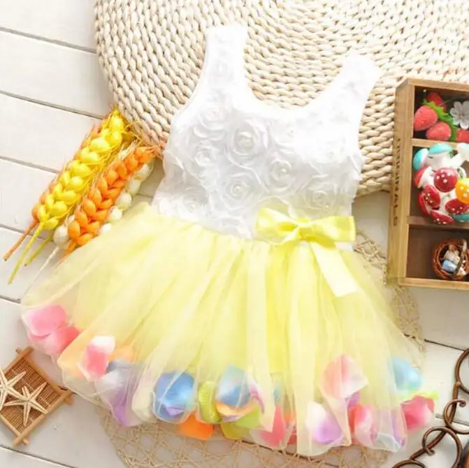 New Arrival Elegant Dresses For Girls Princess Petal Hem Vestido Nina Mesh Kids Clothes Toddler Girl Wedding Dresses Sleeveless
New Arrival Elegant Dresses For Girls Princess Petal Hem Vestido Nina Mesh Kids Clothes Toddler Girl Wedding Dresses Sleeveless