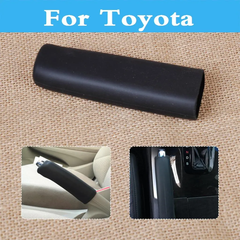 Car Auto Anti Slip Parking Hand Brake Cover Sleeve For Toyota Corolla Camry Solara Celica Celsior Century Fielder | Автомобили и