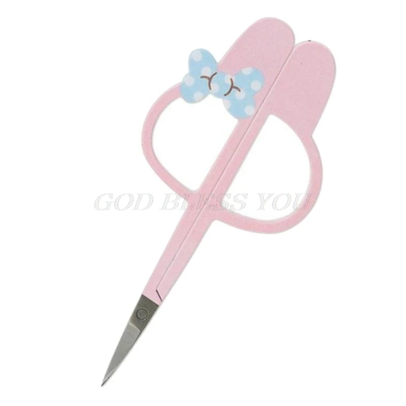 Professional Makeup Eyebrow Nose Hair Scissor Cute Rabbit Ears Stainless Steel Tilted Tip Anti-Skid Trimmer Razor Scissor
Professional Makeup Eyebrow Nose Hair Scissor Cute Rabbit Ears Stainless Steel Tilted Tip Anti-Skid Trimmer Razor Scissor