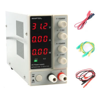 NPS3010W NPS306W Mini Adjustable Digital DC power supplise Switching Power supply 30V 10A 5A Laboratory repair tool
NPS3010W NPS306W Mini Adjustable Digital DC power supplise Switching Power supply 30V 10A 5A Laboratory repair tool