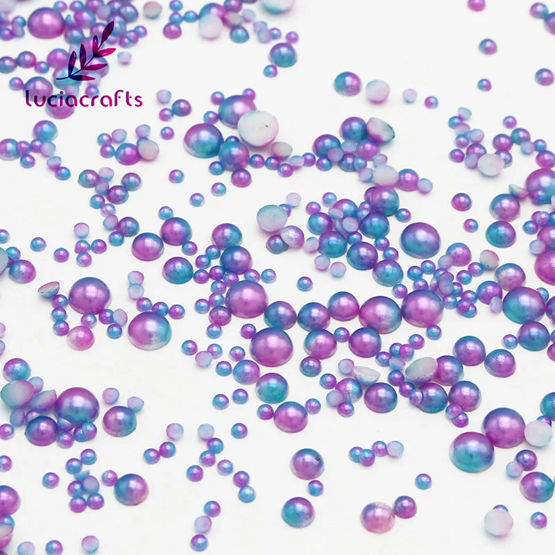 Lucia Crafts 3/4/5/6/8mm Half Round Imitation Pearls Scrapbook Half Round Beads For DIY Garment/Phone case/Nail Decor F0315
Lucia Crafts 3/4/5/6/8mm Half Round Imitation Pearls Scrapbook Half Round Beads For DIY Garment/Phone case/Nail Decor F0315