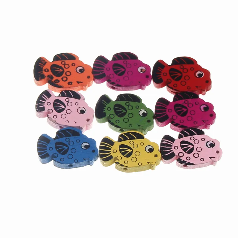2 Models Cute Fish Shape 30Pcs Lead-Free Wood Beads For Jewelry Making Accessories Bracelets DIY Craft Gifts For Child
2 Models Cute Fish Shape 30Pcs Lead-Free Wood Beads For Jewelry Making Accessories Bracelets DIY Craft Gifts For Child