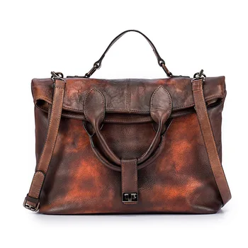 Vintage Women Natural Genuine Leather Women Large Handbag First Layer Of Cow Leather Totes Fashion Female Ladies Messenger Bags
Vintage Women Natural Genuine Leather Women Large Handbag First Layer Of Cow Leather Totes Fashion Female Ladies Messenger Bags