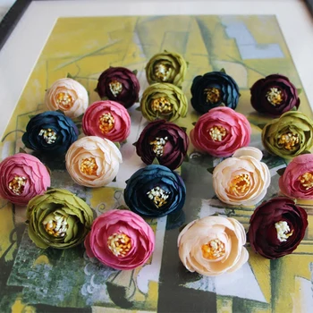 50pcs/bag DIY Flower head Simulation Camellia Handmade headwear Corsage Artificial silk Flowers Wedding Decor wholesale
50pcs/bag DIY Flower head Simulation Camellia Handmade headwear Corsage Artificial silk Flowers Wedding Decor wholesale