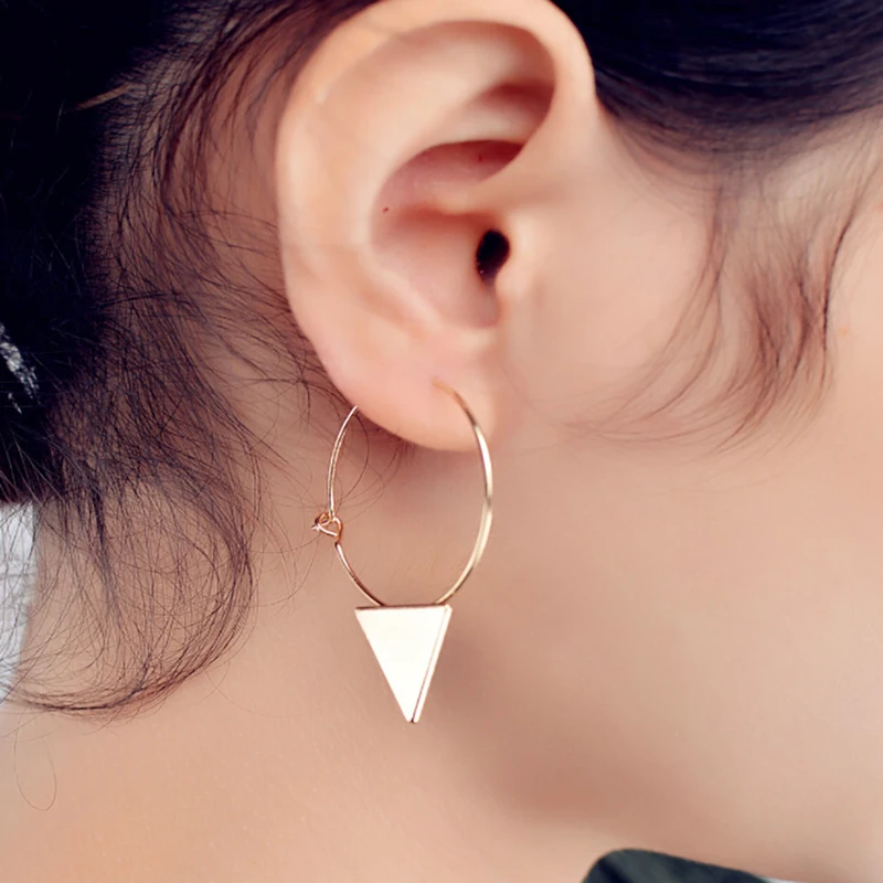 Hot Sale Fashion Women Hoop Earrings Jewelry Personalized Street Public Style Earrings Geometric Copper Triangle Earrings 369878
Hot Sale Fashion Women Hoop Earrings Jewelry Personalized Street Public Style Earrings Geometric Copper Triangle Earrings 369878
