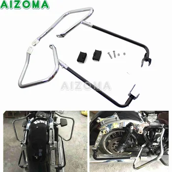 Rear Saddlebag Bracket Holder Guard Bars For Harley Touring Road King FLHR Street Glide FLHX Road Glide FLTRX CVO Limited 14-19
Rear Saddlebag Bracket Holder Guard Bars For Harley Touring Road King FLHR Street Glide FLHX Road Glide FLTRX CVO Limited 14-19