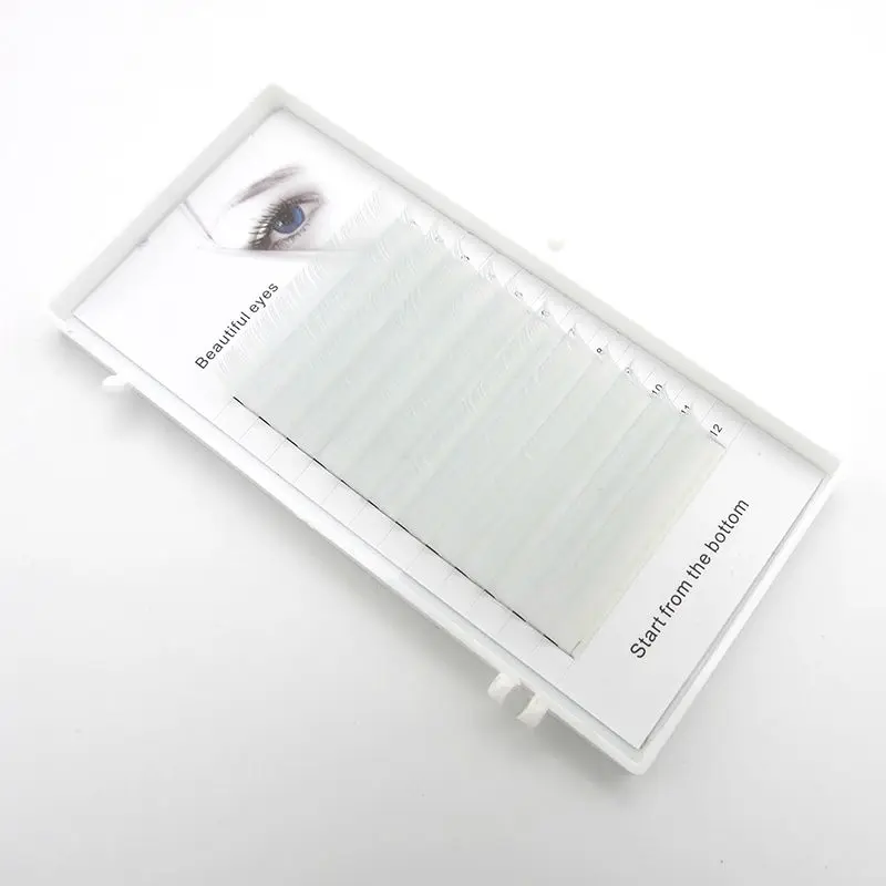 HBZGTLAD New C/D curl 0.07/0.1 8/14mm false lashes white color eyelash individual colored lashes Faux volume eyelash extensions
HBZGTLAD New C/D curl 0.07/0.1 8/14mm false lashes white color eyelash individual colored lashes Faux volume eyelash extensions