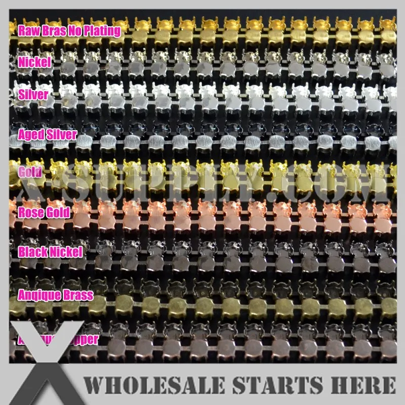 Color Chart of Metal Chains