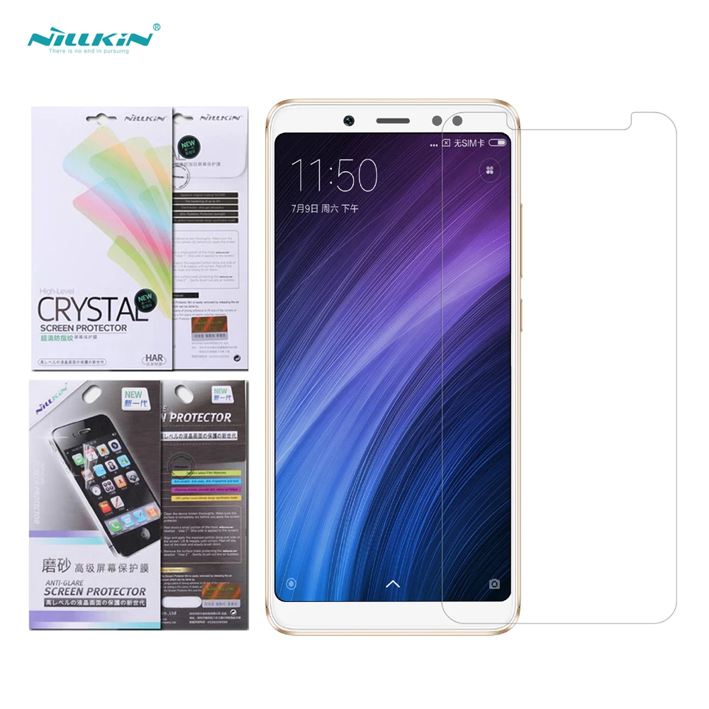 Nillkin For Xiaomi Redmi Note 5 Screen Protective Film For Xiaomi Redmi Note 5 Pro Screen Protector Clear / Matte (Not Glass)
Nillkin For Xiaomi Redmi Note 5 Screen Protective Film For Xiaomi Redmi Note 5 Pro Screen Protector Clear / Matte (Not Glass)