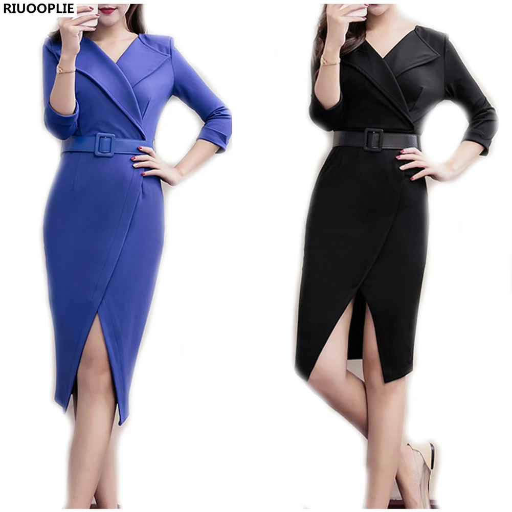 RIUOOPLIE Women Sexy Elasticity Tight Vintage Midi Dress Casual Party Dresses Free Belt
RIUOOPLIE Women Sexy Elasticity Tight Vintage Midi Dress Casual Party Dresses Free Belt