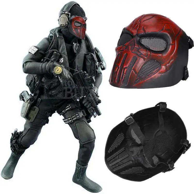 Tactical Full Face Paint ball Skull Mesh Safety Protection Mask Goggles Outdoor ak 47
Tactical Full Face Paint ball Skull Mesh Safety Protection Mask Goggles Outdoor ak 47