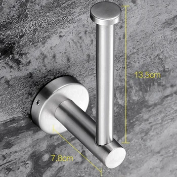 1PC Toilet Paper Holder Hanging Traceless Practical Wall Mounted Toilet Paper Holder Bathroom Tissue Holder for Toilet Bathroom
1PC Toilet Paper Holder Hanging Traceless Practical Wall Mounted Toilet Paper Holder Bathroom Tissue Holder for Toilet Bathroom
