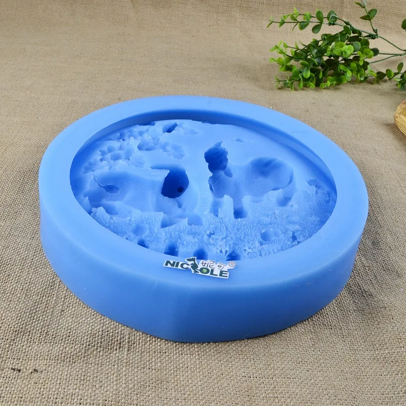 Round Soap Mold Silicone Resin Candy Chacolate Mold DIY Handmade Cake Decoration Tools
Round Soap Mold Silicone Resin Candy Chacolate Mold DIY Handmade Cake Decoration Tools