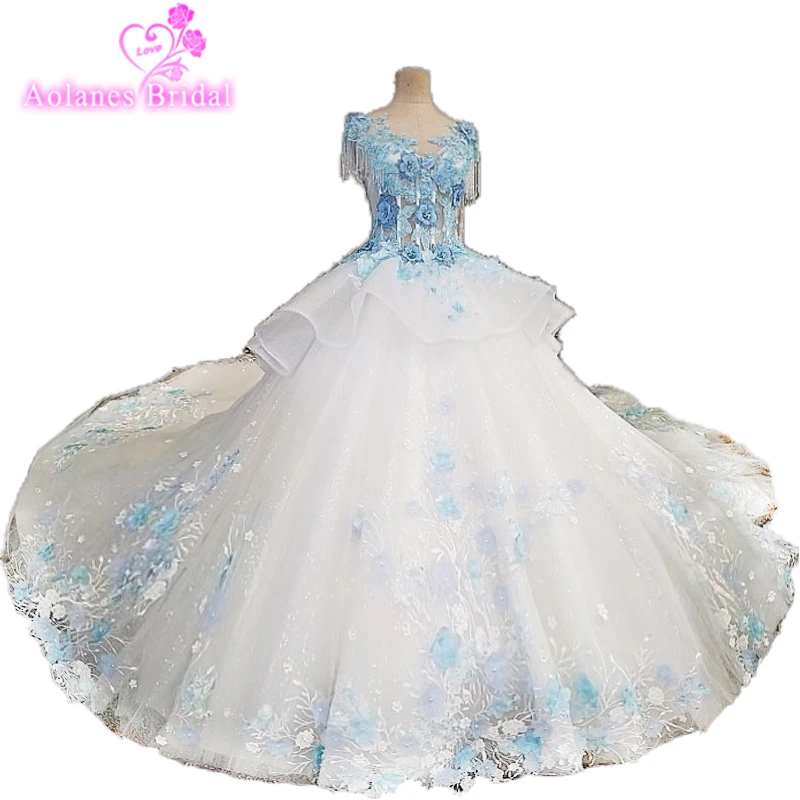 Wedding Dress With Blue Lace Flowers Online Store China Dress Noiva 2018 Wedding Dress Luxurious Bridal Custom Vestido De Noiva
Wedding Dress With Blue Lace Flowers Online Store China Dress Noiva 2018 Wedding Dress Luxurious Bridal Custom Vestido De Noiva