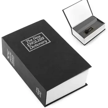 Safety Box Steel Safe Dictionary Hidden Security Secret Coffer Strongbox Key Lock Safety Box Money Jewelry Storage Case
Safety Box Steel Safe Dictionary Hidden Security Secret Coffer Strongbox Key Lock Safety Box Money Jewelry Storage Case