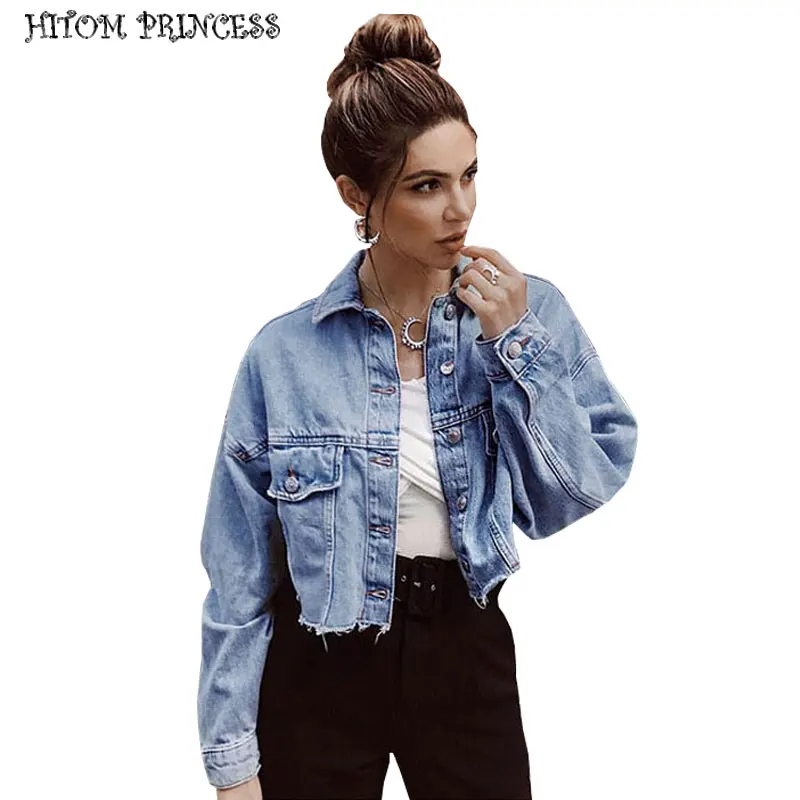 HITOM PRINCESS Vintage Denim Jacket Women Boyfriend Jean Coat Loose Short Women Jackets and Coats Harajuku Girls Basic Outerwear
HITOM PRINCESS Vintage Denim Jacket Women Boyfriend Jean Coat Loose Short Women Jackets and Coats Harajuku Girls Basic Outerwear