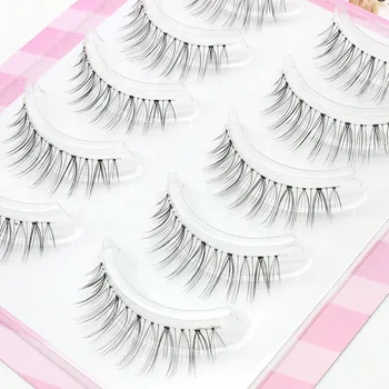 5 pairs handmade Natural sharpening false eyelashes Japanese false silk lashes
5 pairs handmade Natural sharpening false eyelashes Japanese false silk lashes