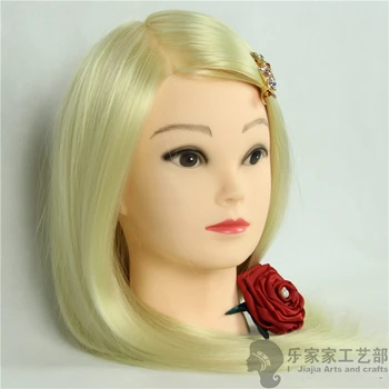 New Arrival Can be Makeup Female Mannequin Head With Hair For Hairdressing Training Model Wig Head Stand
New Arrival Can be Makeup Female Mannequin Head With Hair For Hairdressing Training Model Wig Head Stand