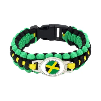 10PC Jamaica Flag Paracord Survival Outdoor Camping Bracelets Gifts for Women & Men Girls Friendship Rope 550 7 Bracelet Jewelry
10PC Jamaica Flag Paracord Survival Outdoor Camping Bracelets Gifts for Women & Men Girls Friendship Rope 550 7 Bracelet Jewelry