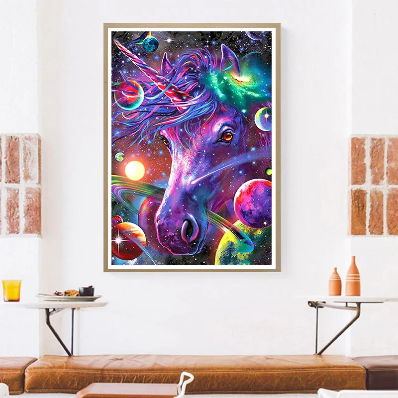 DIY 5D Diamond Painting Animals Unicorn Starry Drill Embroidery Cross Stitch Mosaic Rhinestone Decoration Painting
DIY 5D Diamond Painting Animals Unicorn Starry Drill Embroidery Cross Stitch Mosaic Rhinestone Decoration Painting