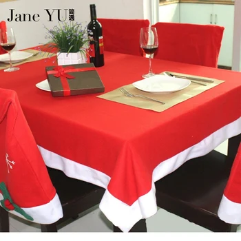 JaneYU Christmas Santa Claus Tablecloth White/Red Festivals Household Christmas Decoration tablecloth on Christmas day 132*208cm
JaneYU Christmas Santa Claus Tablecloth White/Red Festivals Household Christmas Decoration tablecloth on Christmas day 132*208cm