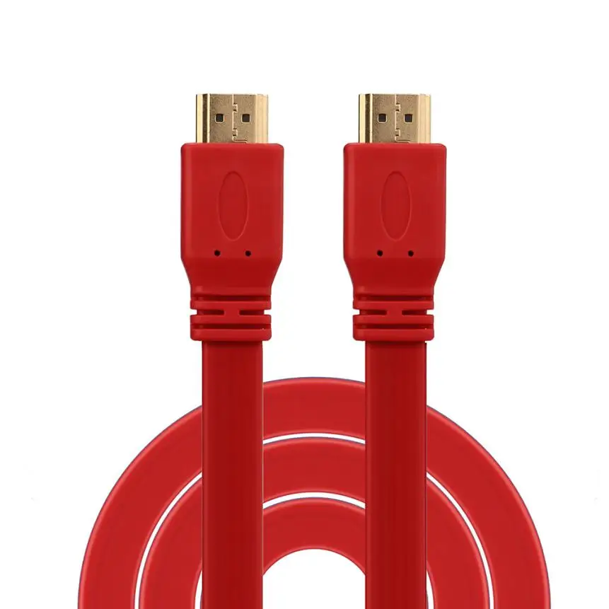 HIPERDEAL цифровые кабели аудио видео кабель HDMI 1 5 м для PS3 DVD HD TV XBOX LCD 1080P плоский