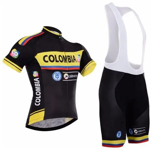 Colombia Team Summer Quick Dry Cycling Jersey Suit Short Sleeve Ropa Ciclismo Mountain Bicycle Bib Set
Colombia Team Summer Quick Dry Cycling Jersey Suit Short Sleeve Ropa Ciclismo Mountain Bicycle Bib Set