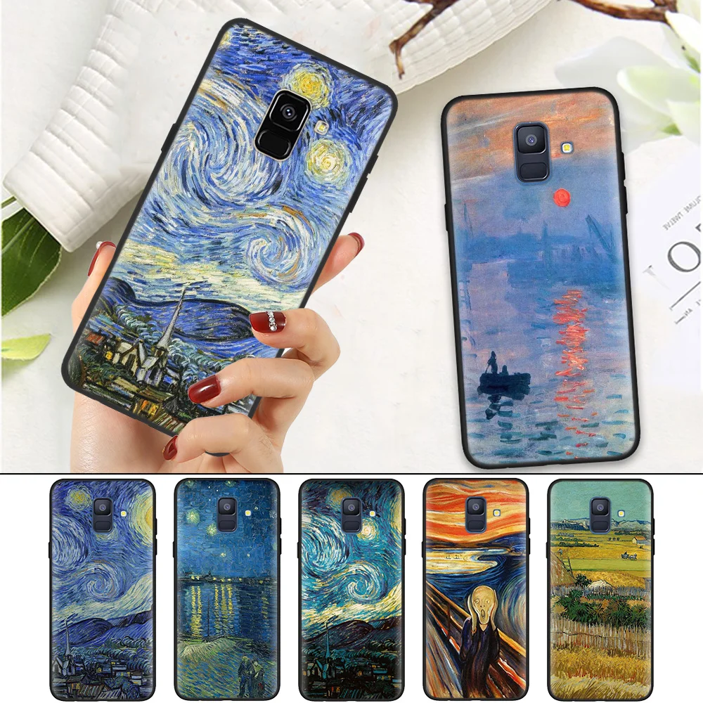 Black Silicone Soft Case Cover for Samsung Galaxy A7 A70 A50 A40 A30 A20 A10 A8 A9 A6 2018 Plus 2018 Star A20E Vincent Van Gogh
Black Silicone Soft Case Cover for Samsung Galaxy A7 A70 A50 A40 A30 A20 A10 A8 A9 A6 2018 Plus 2018 Star A20E Vincent Van Gogh