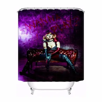 Custom Harley Quinn Waterproof Bathroom Acceptable Shower Curtain Polyester Fabric Bathroom Curtain #180318-45-37
Custom Harley Quinn Waterproof Bathroom Acceptable Shower Curtain Polyester Fabric Bathroom Curtain #180318-45-37