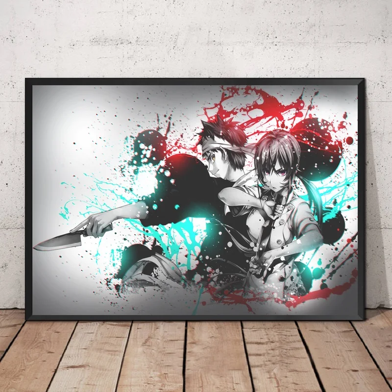 Anime Shokugeki No Souma Food Wars Anime Art Soma Yukihira Erina Nakiri Poster Wall Decor No Frame
Anime Shokugeki No Souma Food Wars Anime Art Soma Yukihira Erina Nakiri Poster Wall Decor No Frame