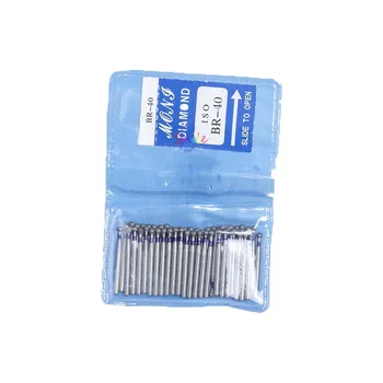 1bag BR series Ball Round Dental Diamond Drill Dental Burs Dia-burs for High Speed BR-40 or BR 45
1bag BR series Ball Round Dental Diamond Drill Dental Burs Dia-burs for High Speed BR-40 or BR 45