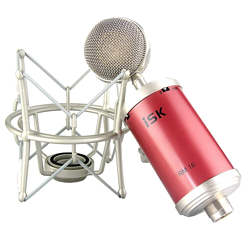 ISK RM16 small bottle condenser microphone professional for recording computer music network Large diaphragm studio microphone
ISK RM16 small bottle condenser microphone professional for recording computer music network Large diaphragm studio microphone