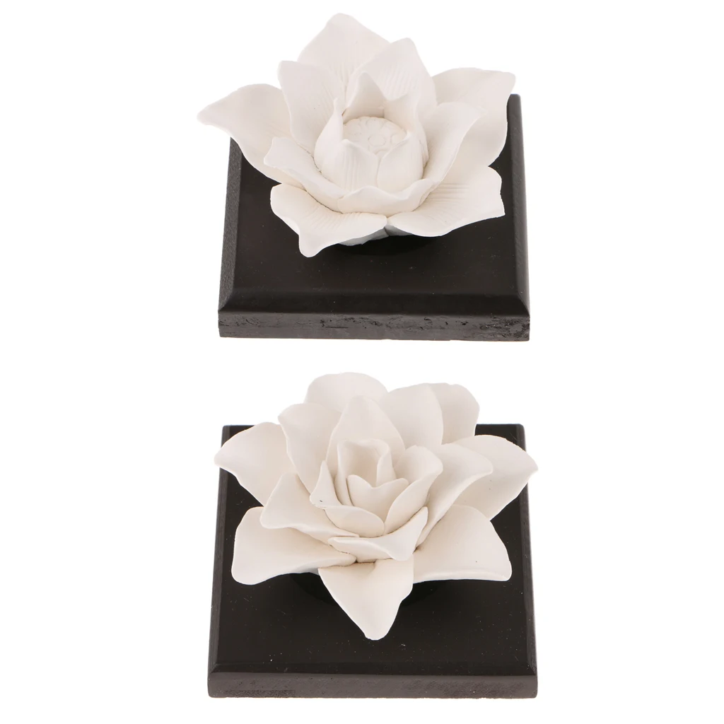 Set 2 Ceramic Flower Essential Oil Perfume Scent Diffuser Air Freshener Decoration
Set 2 Ceramic Flower Essential Oil Perfume Scent Diffuser Air Freshener Decoration