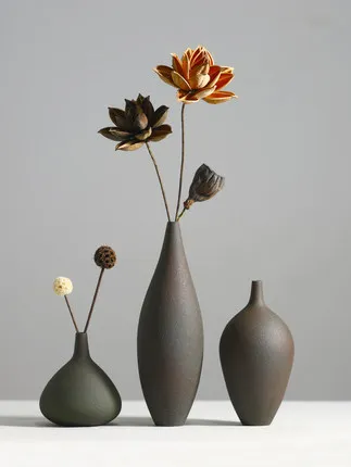 Creative Ceramic Vase Dry Flower Arrangement Flower Decoration Chinese Retro Living Room Porch TV Cabinet Home Decoration
Creative Ceramic Vase Dry Flower Arrangement Flower Decoration Chinese Retro Living Room Porch TV Cabinet Home Decoration