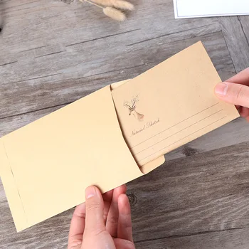 800X Cute Kraft Paper Retro Deer DIY Vintage Envelope Writing Paper Letter Paper Scrapbooking Stationery Gift
800X Cute Kraft Paper Retro Deer DIY Vintage Envelope Writing Paper Letter Paper Scrapbooking Stationery Gift