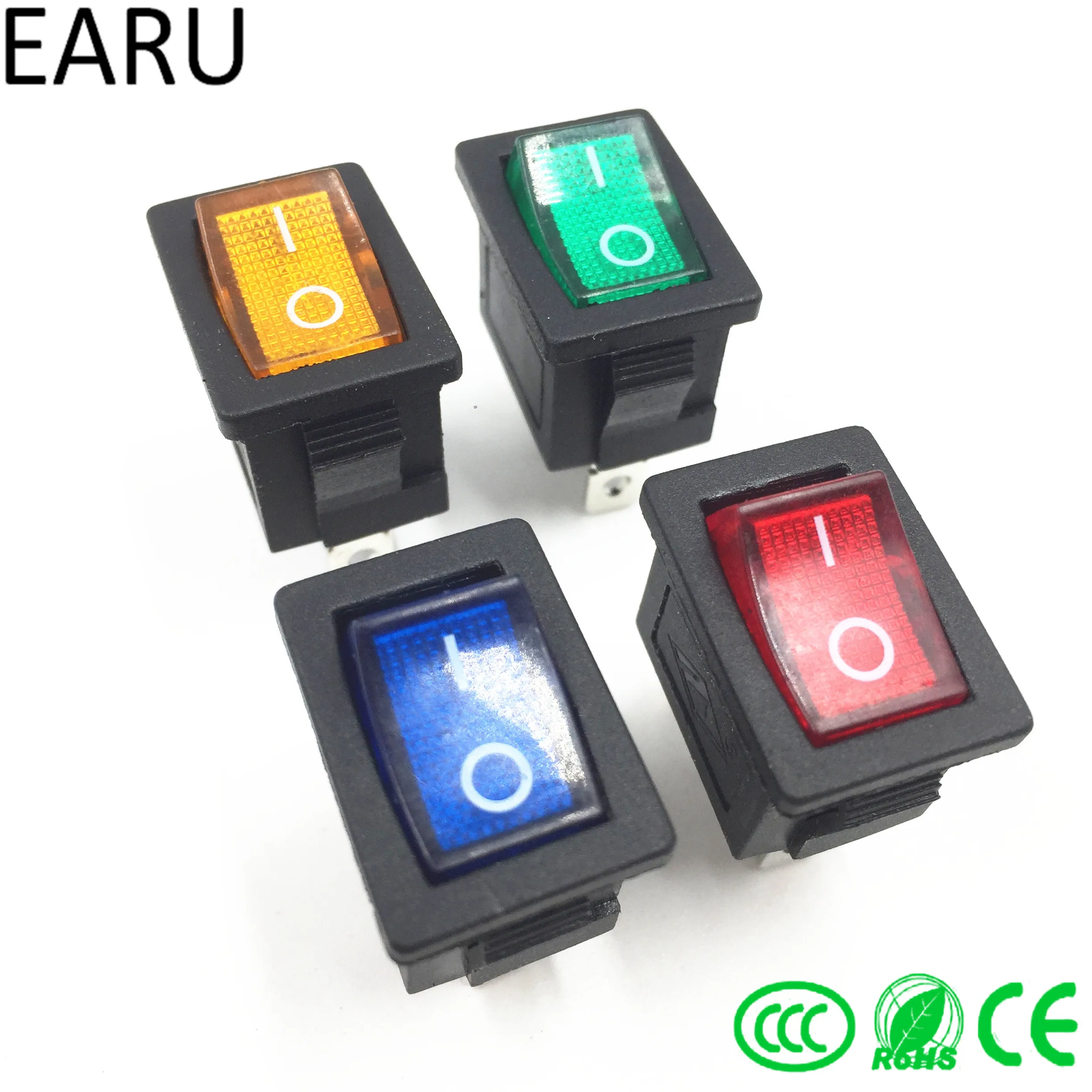 1pc DIY Locking KCD1 Red Blue Yellow Green Button On-Off 3Pin DPST Boat Car Rocker Switch 6A/10A 250V/125VAC Push Button Switch
1pc DIY Locking KCD1 Red Blue Yellow Green Button On-Off 3Pin DPST Boat Car Rocker Switch 6A/10A 250V/125VAC Push Button Switch