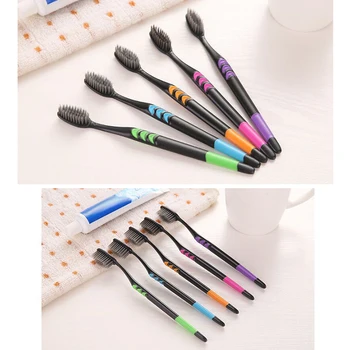 10pcs/set Environmental Natural Bamboo Charcoal Toothbrush For Oral Health Low Carbon Medium Soft Bristle Wood Handle Toothbrush
10pcs/set Environmental Natural Bamboo Charcoal Toothbrush For Oral Health Low Carbon Medium Soft Bristle Wood Handle Toothbrush
