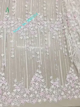 Nice design African Lace Fabric French Net Lace High Quality African Lace Fabric for summer dress BZL-10576
Nice design African Lace Fabric French Net Lace High Quality African Lace Fabric for summer dress BZL-10576