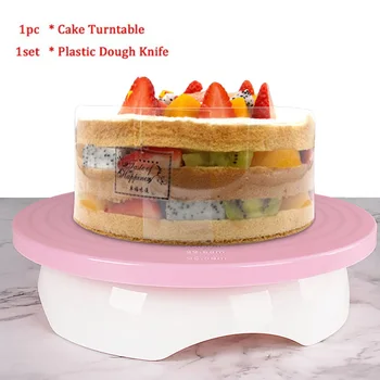 11INCH Rotating Revolving Plate Decorating Cake Turntable Kitchen Display Stand Plastic Cake Decorating Tools Kitchen Display
11INCH Rotating Revolving Plate Decorating Cake Turntable Kitchen Display Stand Plastic Cake Decorating Tools Kitchen Display