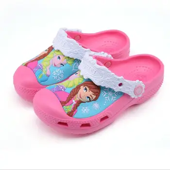 Baby Girl Cartoon Elsa Princess Slippers for Children New Girls Beach Anti-slip Hole Shoes Child Cute Antiskid Garden Slippers
Baby Girl Cartoon Elsa Princess Slippers for Children New Girls Beach Anti-slip Hole Shoes Child Cute Antiskid Garden Slippers