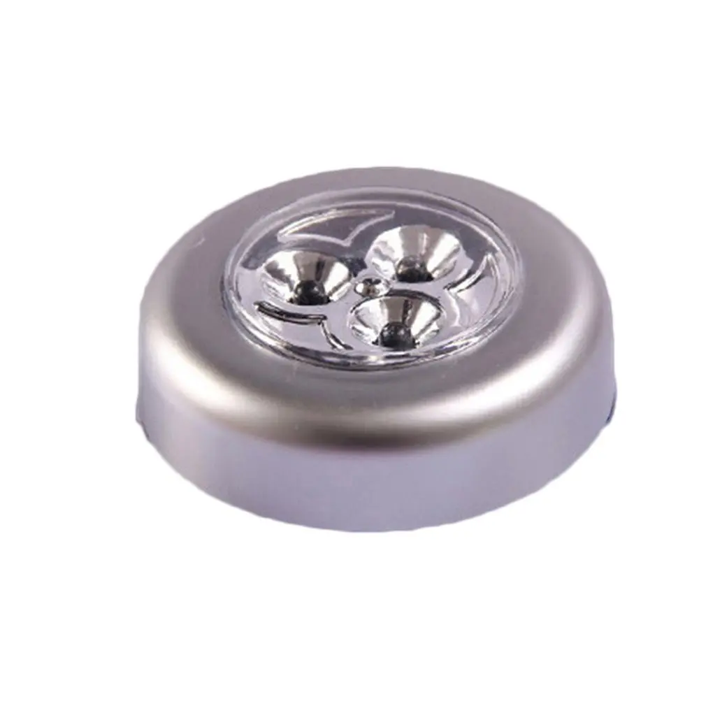 Mini Creative Round Touch Light 3LED Lights Car Night Lights Paste Wardrobes Cabinet Reading Lamps Energy Saving
Mini Creative Round Touch Light 3LED Lights Car Night Lights Paste Wardrobes Cabinet Reading Lamps Energy Saving