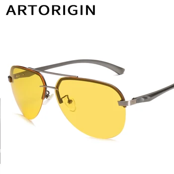 Men Polarized Night Vision Glasses For Driving Anti-Glare Drivers Goggles Yellow Night Eyewear Rimless Pilot Sun Glasses
Men Polarized Night Vision Glasses For Driving Anti-Glare Drivers Goggles Yellow Night Eyewear Rimless Pilot Sun Glasses
