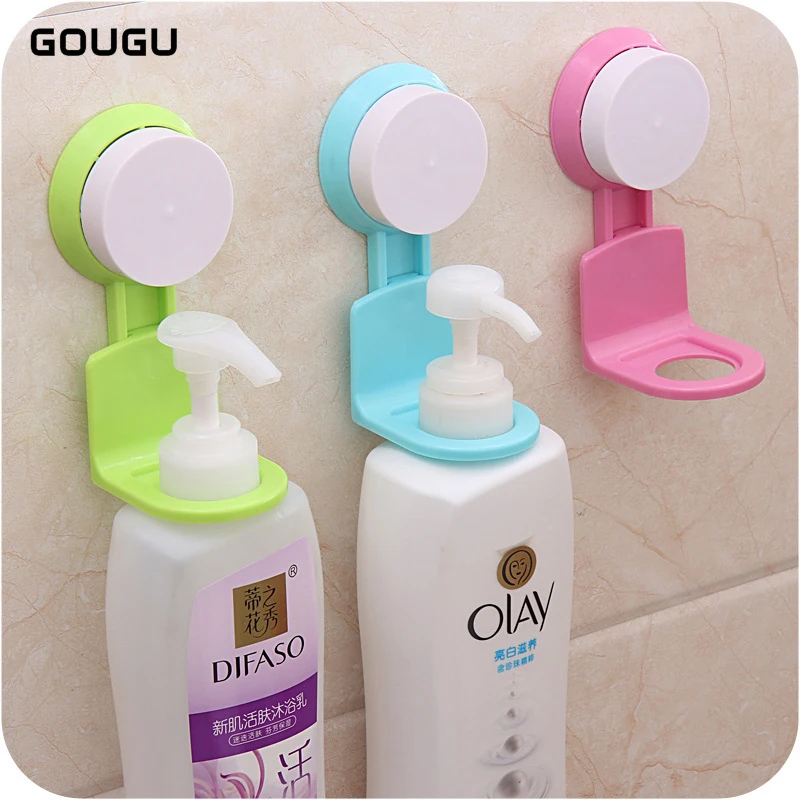 2Pcs/set GOUGU Wall Mounted Shampoo Shower Gel Holders & Racks Strong Suction Cup Bathroom Accessories
2Pcs/set GOUGU Wall Mounted Shampoo Shower Gel Holders & Racks Strong Suction Cup Bathroom Accessories