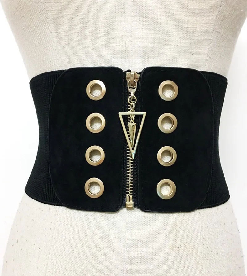 HOT Knitted Elasticity Waist Female Belts For Women Cummerbund Good Quality Corset Bodycon Slim Wide Belt Fashion 2017
HOT Knitted Elasticity Waist Female Belts For Women Cummerbund Good Quality Corset Bodycon Slim Wide Belt Fashion 2017